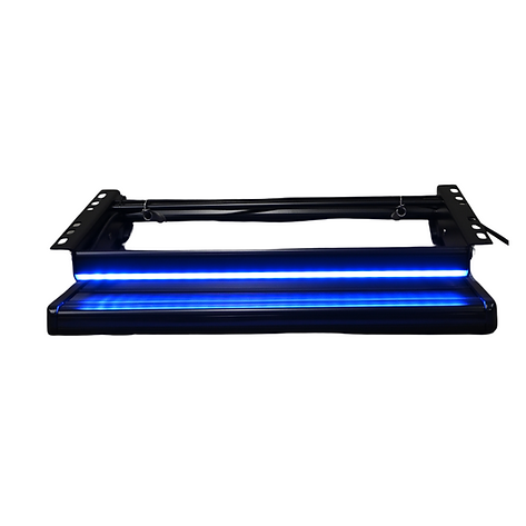 Aluminium Black Single Step with LED