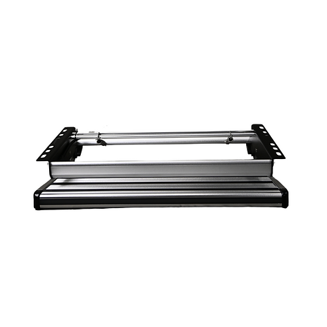 Single Silver Steps with LED