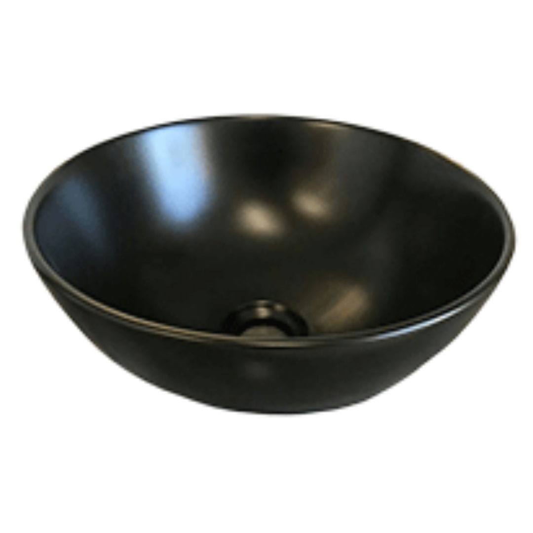 Black Ceramic Basin 320 x 320 x 150mm