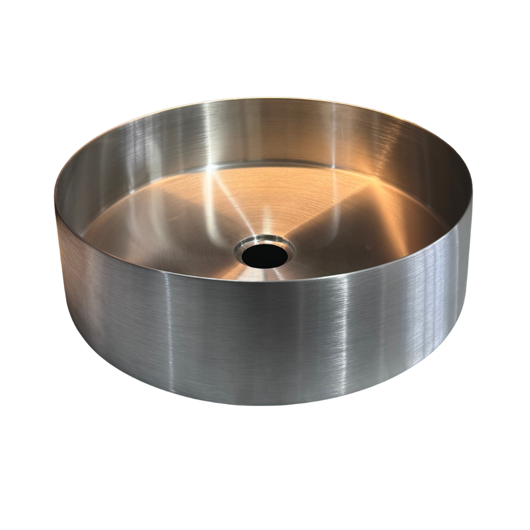 Round Basin 380 (Brushed Nickel)
