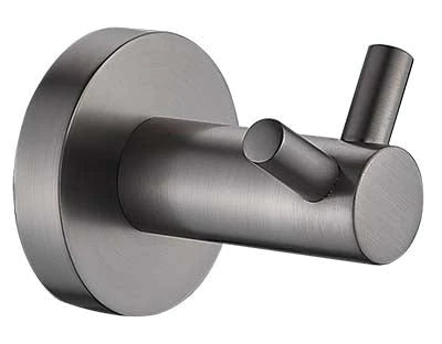 Ideal Double Robe Hook (Brushed Gun Metal)