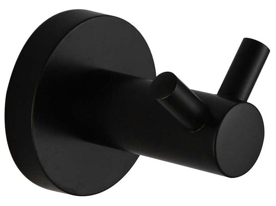 Ideal Double Robe Hook (Black)