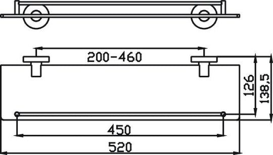 Ideal Shelf (Rose Gold)