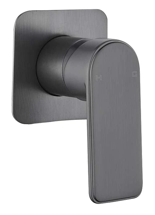 Bateau Wall Mixer (Brushed Gun Metal)