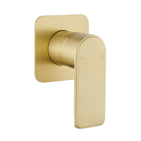 Bateau Wall Mixer (Brushed Gold)