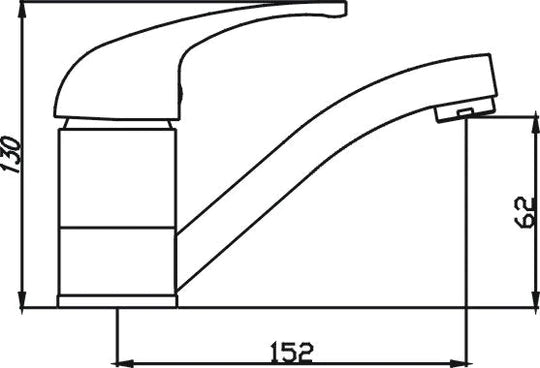 Demos Basin Mixer Swivel