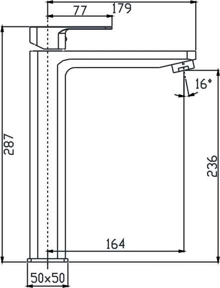 Elegant High Basin Mixer