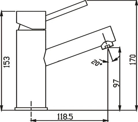 Ideal Basin Mixer