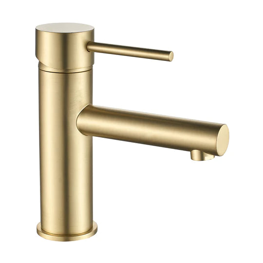 Ideal Basin Mixer (Brushed Gold)