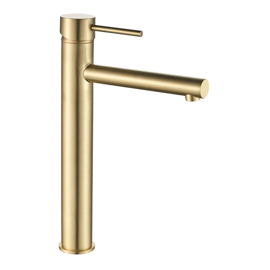 Ideal High Basin Mixer (Brushed Gold)