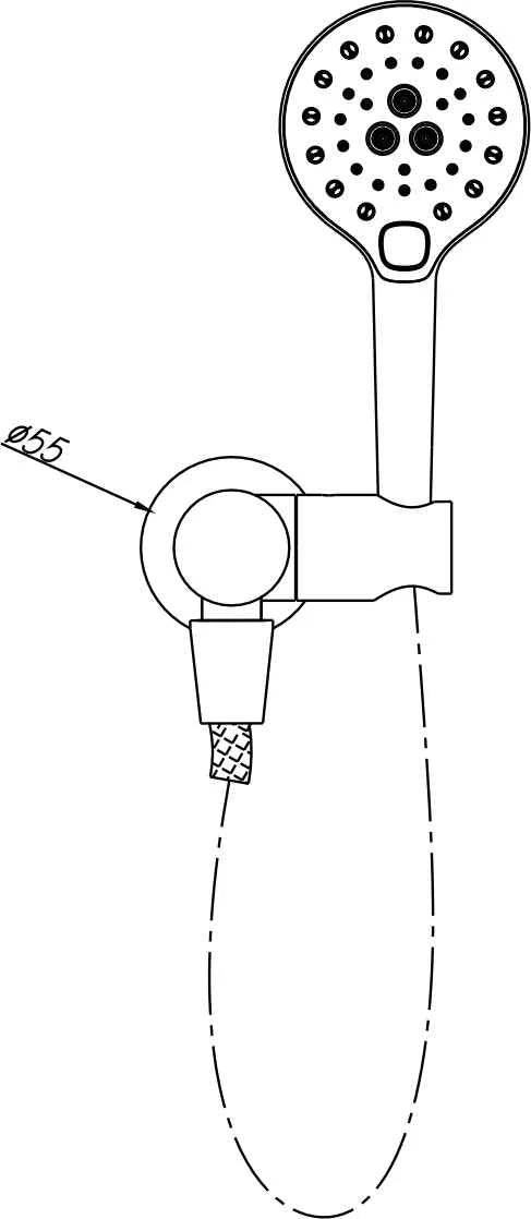Ideal Hand Shower (Brushed Gold)