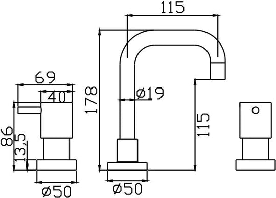 Luxury Basin Set