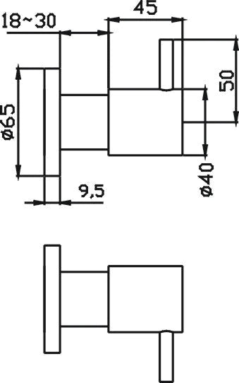 Luxury Wall Top Assemblies (Rose Gold)