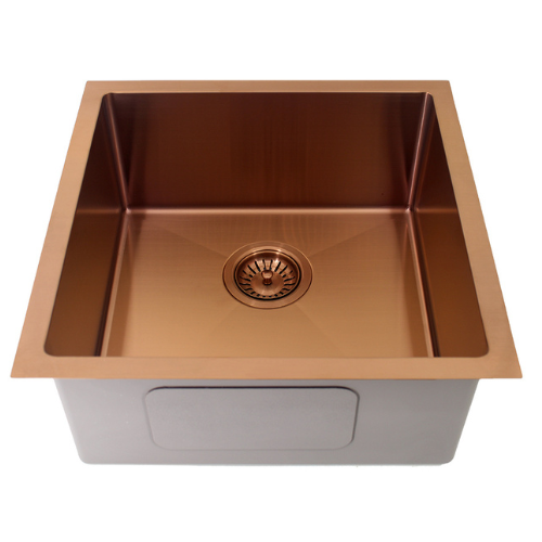 Coloured Single Bowl Sink 45x45 (Copper)