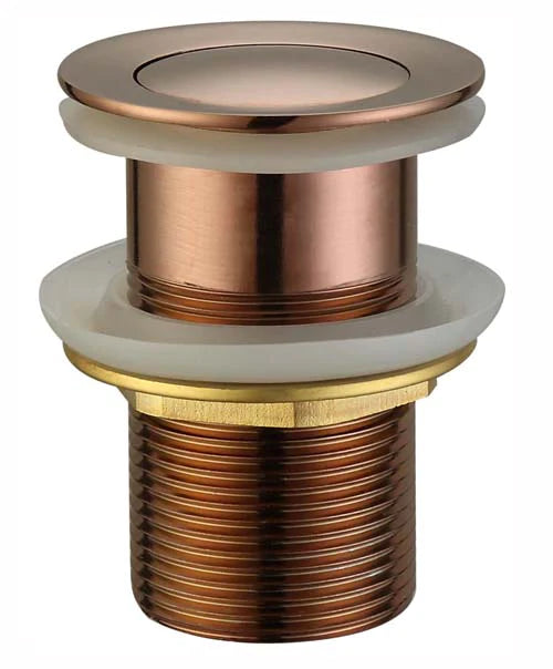 Push Plug Waste 32mm (Rose Gold)