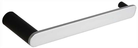 Sleek Hand Towel Rail (Black / Chrome)