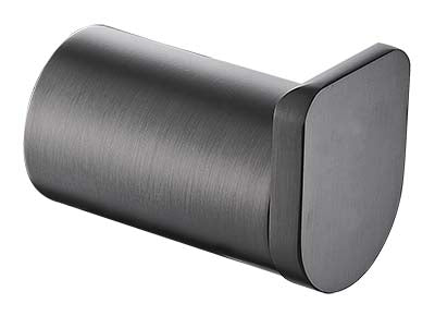 Sleek Robe Hook (Brushed Gun Metal)