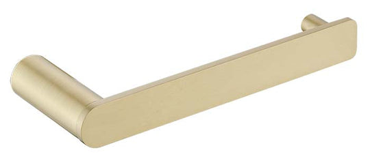 Sleek Toilet Roll Holder (Brushed Gold)