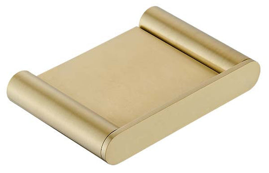 Sleek Soap Dish (Brushed Gold)