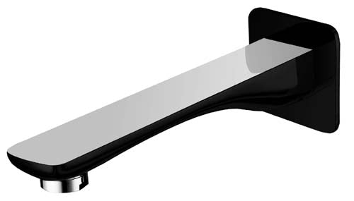 Sleek Bath Outlet (Black / Chrome)