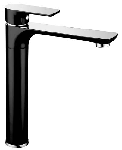 Sleek Sink Mixer (Black / Chrome)