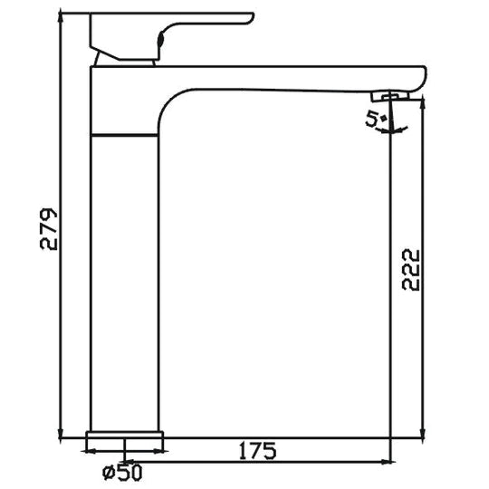 Sleek Sink Mixer