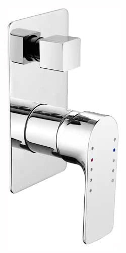 Sleek Wall Mixer With Diverter (Luxury)