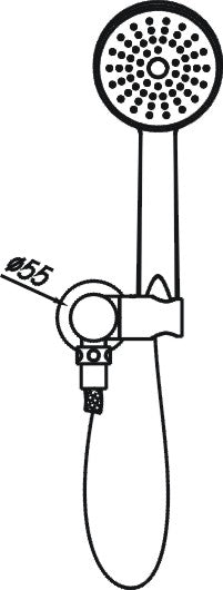 Chris Hand Shower (Black)