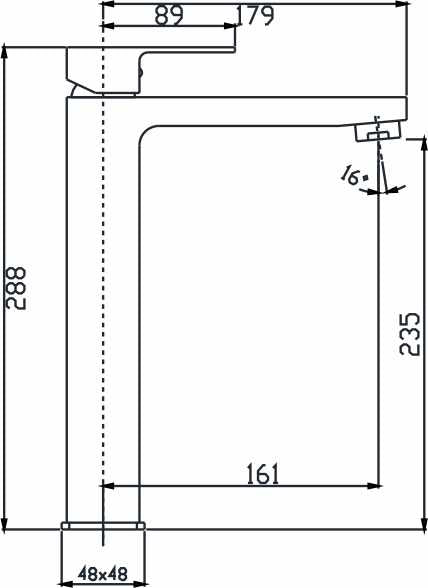 Tony High Basin Mixer