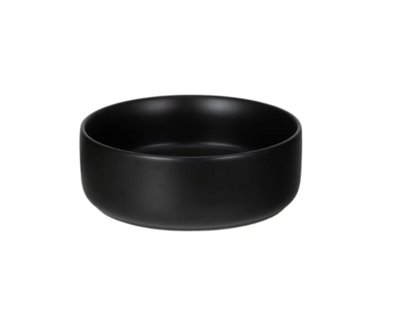 Black Ceramic Basin 310mm x 310mm x 115mm