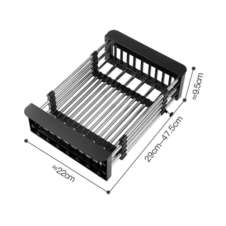 ADJUSTABLE SINK BASKET